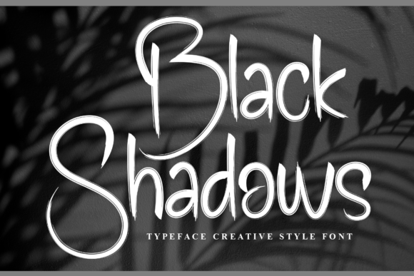 Black Shadows Font Download for Desktop