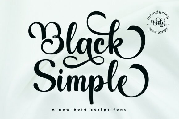 Black Simple Font Download for Desktop