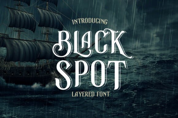 Black Spot Font Download for Desktop