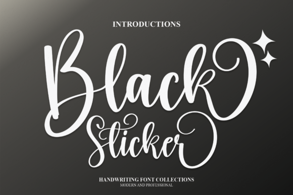 Black Sticker Font Download for Desktop