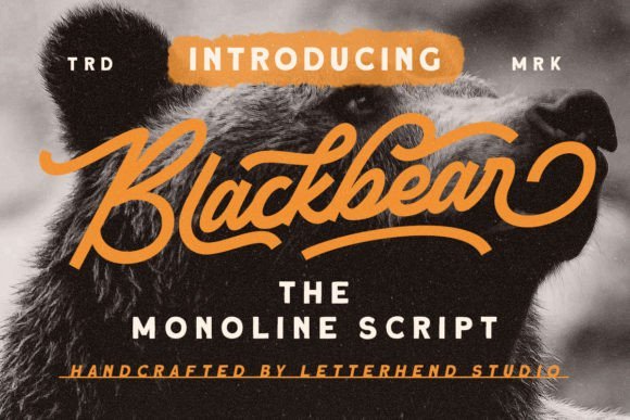 Blackbear Font Download for Desktop
