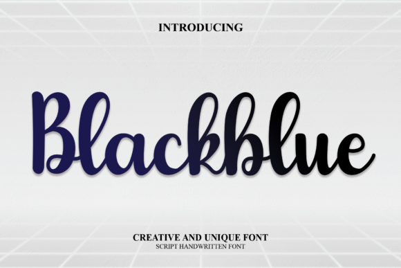 Blackblue Font Download for Desktop