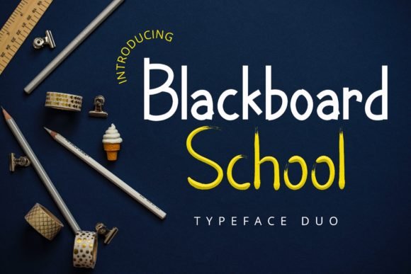 Blackboard School Font Download for Desktop