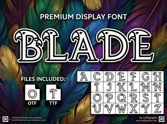 Blade Font Download for Desktop