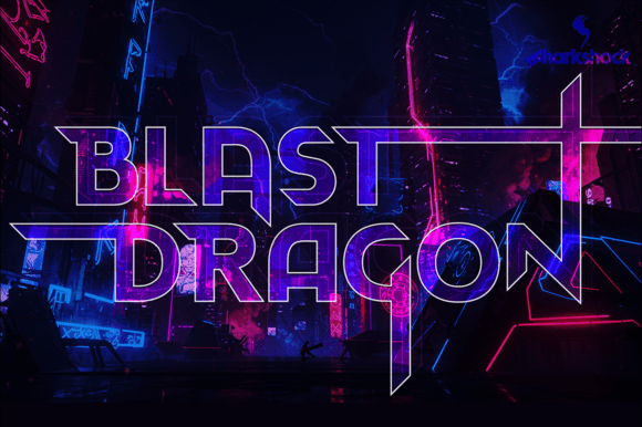 Blast Dragon Font Download for Desktop