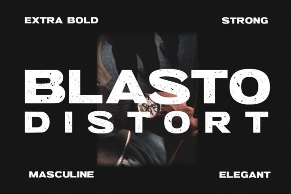 Blasto Distort Font Download for Desktop