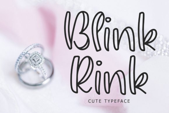 Blink Rink Font - Featured Image
