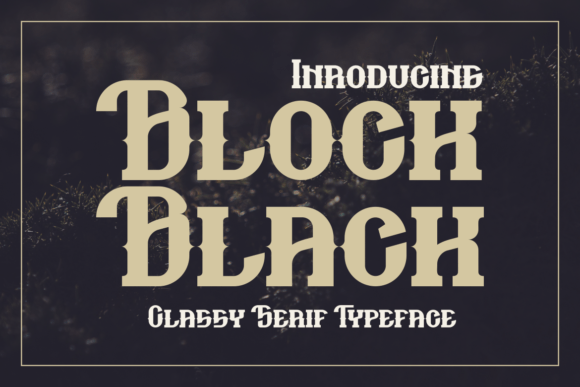 Block Black Font Download for Desktop