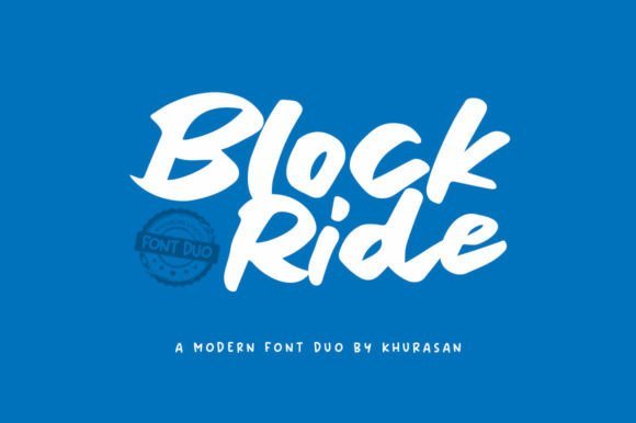 Block Ride Duo Font Download for Desktop
