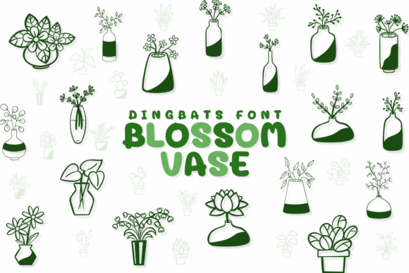 Blossom Vase Font - Featured Image