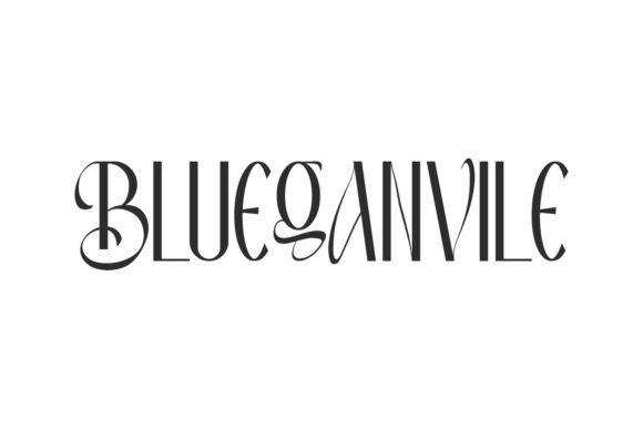 Blueganvile Font - Featured Image