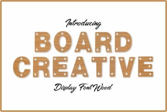 Boardcreative Regular Font Download for Desktop