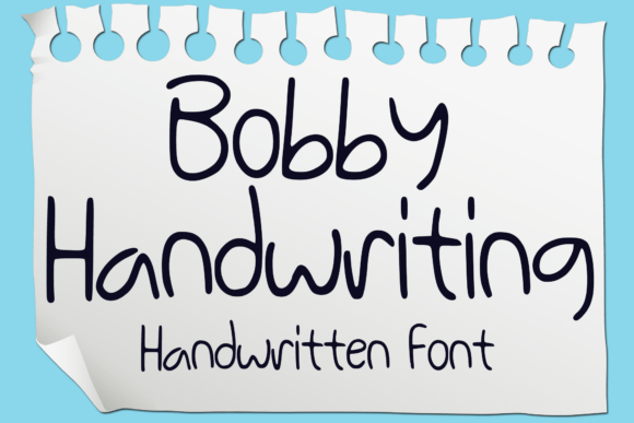 Bobby Handwriting Font Download for Desktop