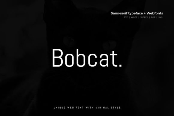 Bobcat Font Download for Desktop