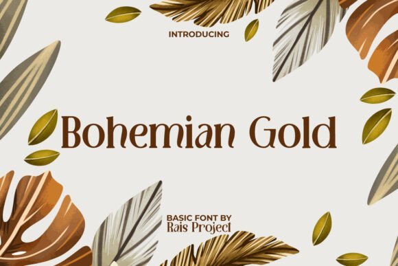 Bohemian Gold Font Download for Desktop