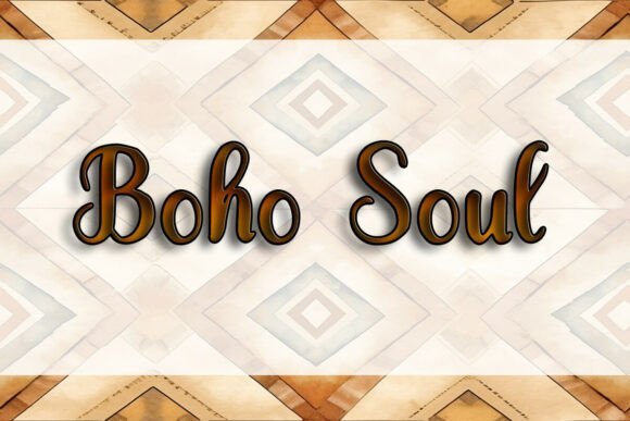 Boho Soul Font Download for Desktop
