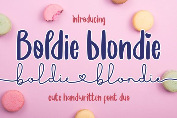 Boldie Blondie Font Download for Desktop