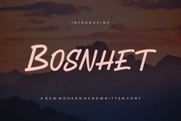 Bosnhet Font Download for Desktop