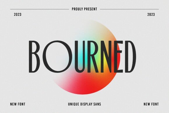 Bourned Font Download for Desktop