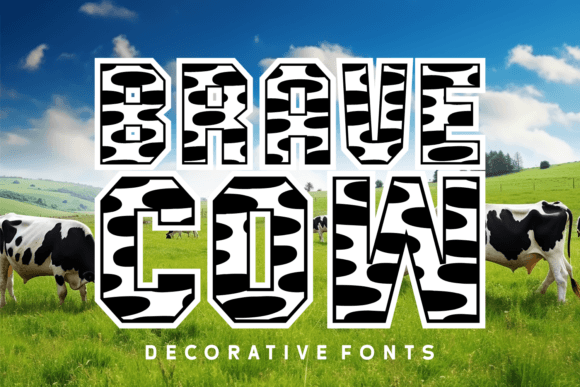 Brave Cow Font Download for Desktop