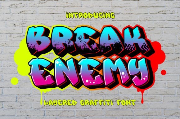 Break Enemy Font Download for Desktop