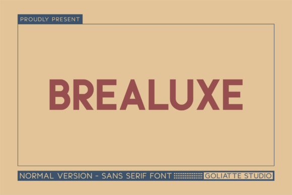 Brealuxe Font - Featured Image