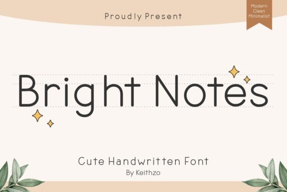 Bright Notes Font Download for Desktop