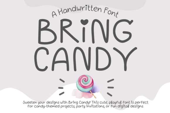 Bring Candy Font - Featured Image