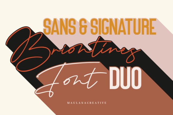 Briontines Font - Featured Image