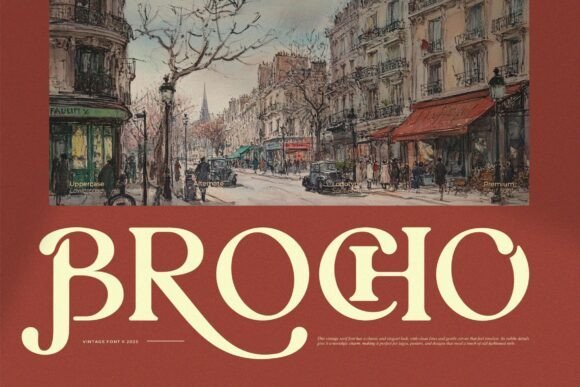 Brocho Font Download for Desktop