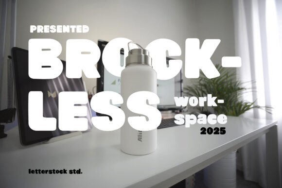 Brockless Font Download for Desktop