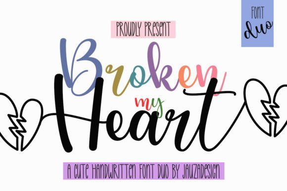 Broken My Heart Font Download for Desktop