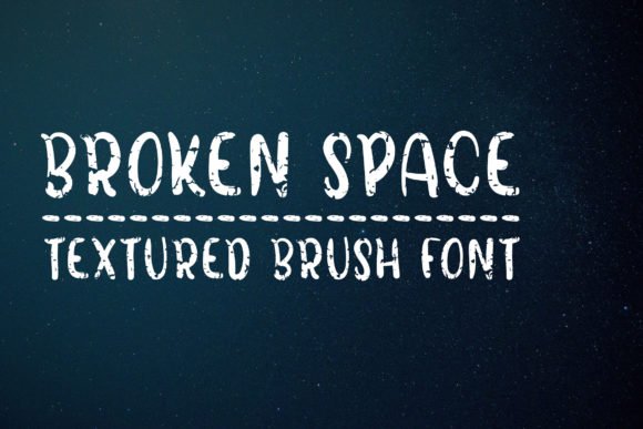 Broken Space Font Download for Desktop