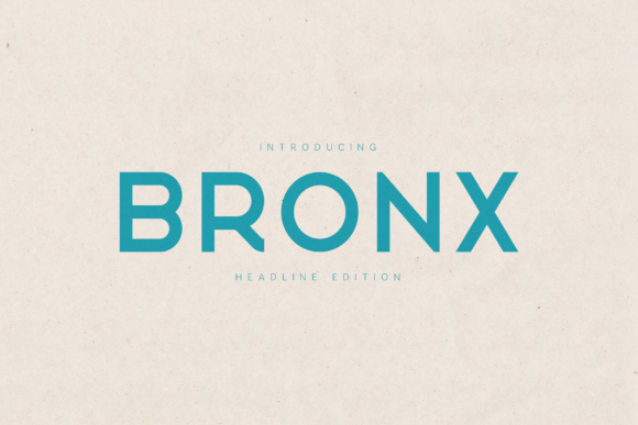 Bronx Headline Font Download for Desktop