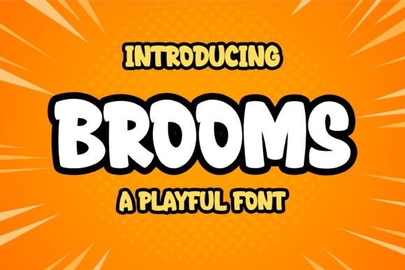 Brooms Font Download for Desktop