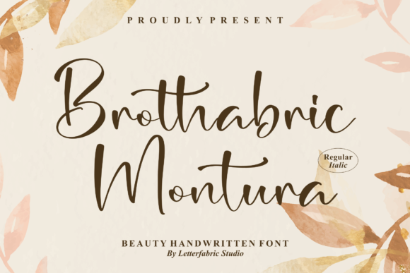 Brothabric Montura Font - Featured Image