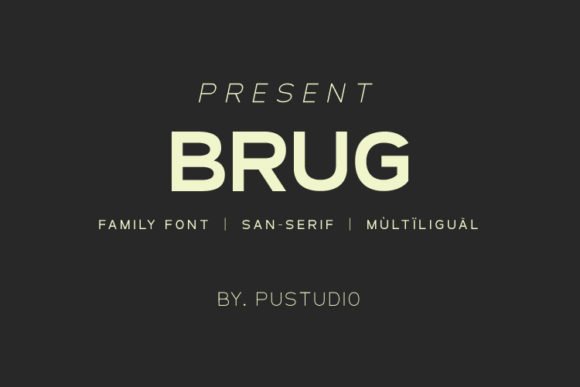 Brug Font Download for Desktop
