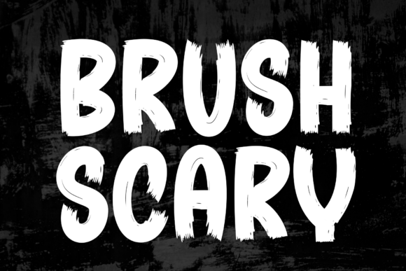Brush Scary Font Download for Desktop
