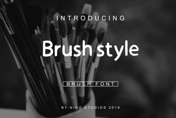 Brush Style Font Download for Desktop