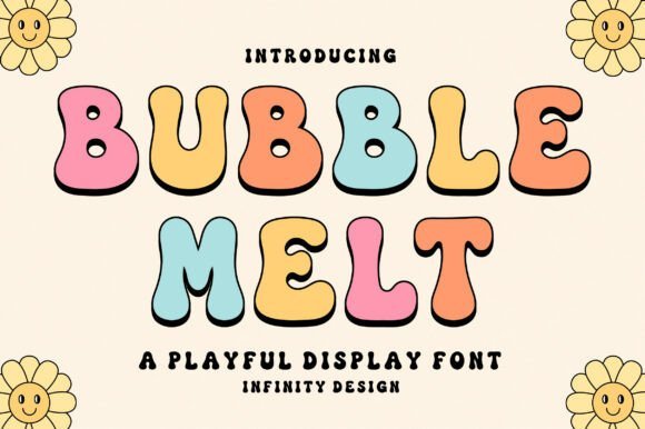 Bubble Melt Font Download for Desktop