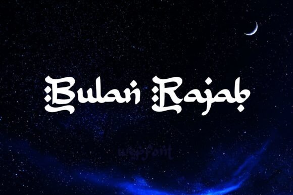 Bulan Rajab Font Download for Desktop