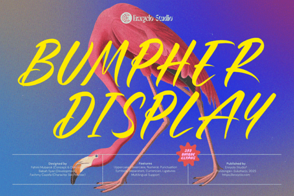 Bumpher Font - Featured Image