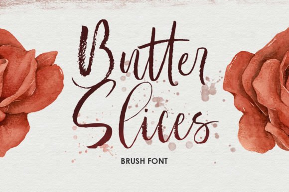 Butter Slices Font - Featured Image