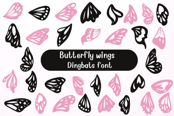 Butterfly Wings Font Download for Desktop