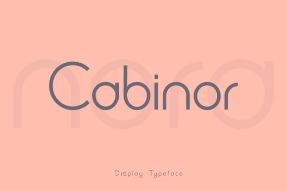 Cabinor Font Download for Desktop