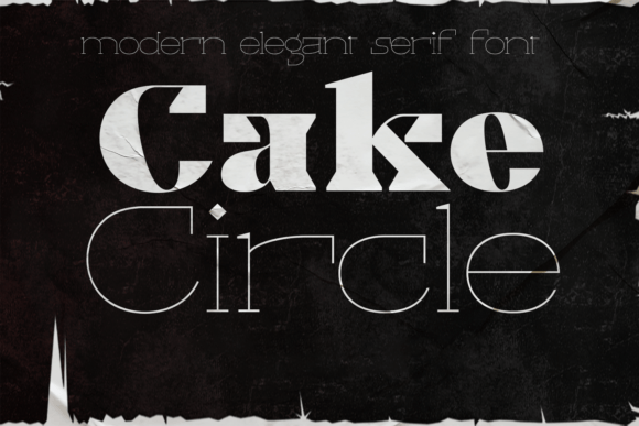 Cake Circle Font Download for Desktop