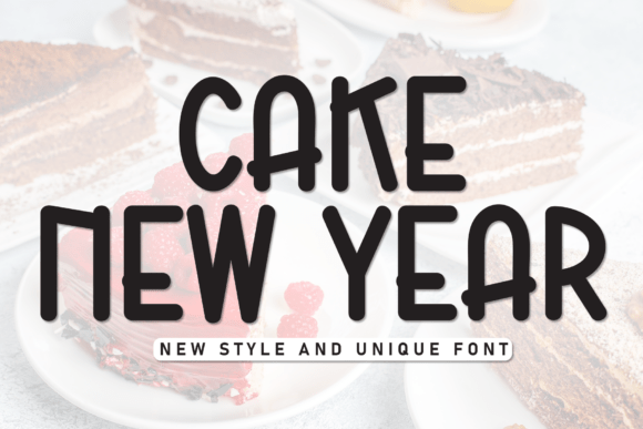 Cake New Year Font Download for Desktop