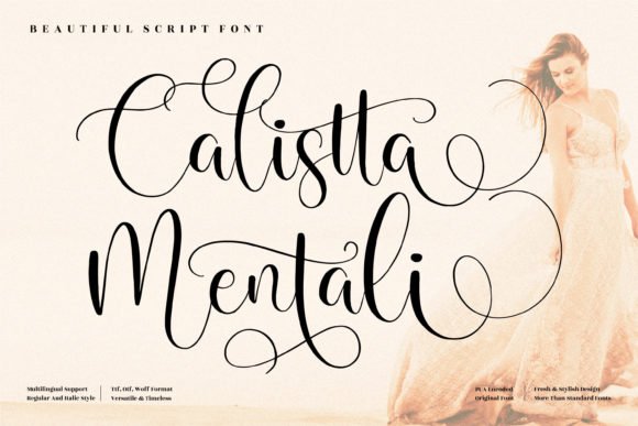 Calistta Mentali Font - Featured Image