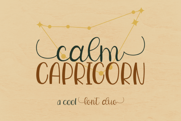 Calm Capricorn Duo Font Download for Desktop