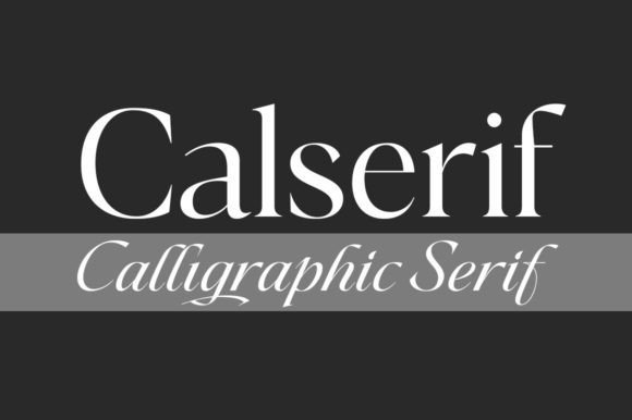 Calserif Font Download for Desktop